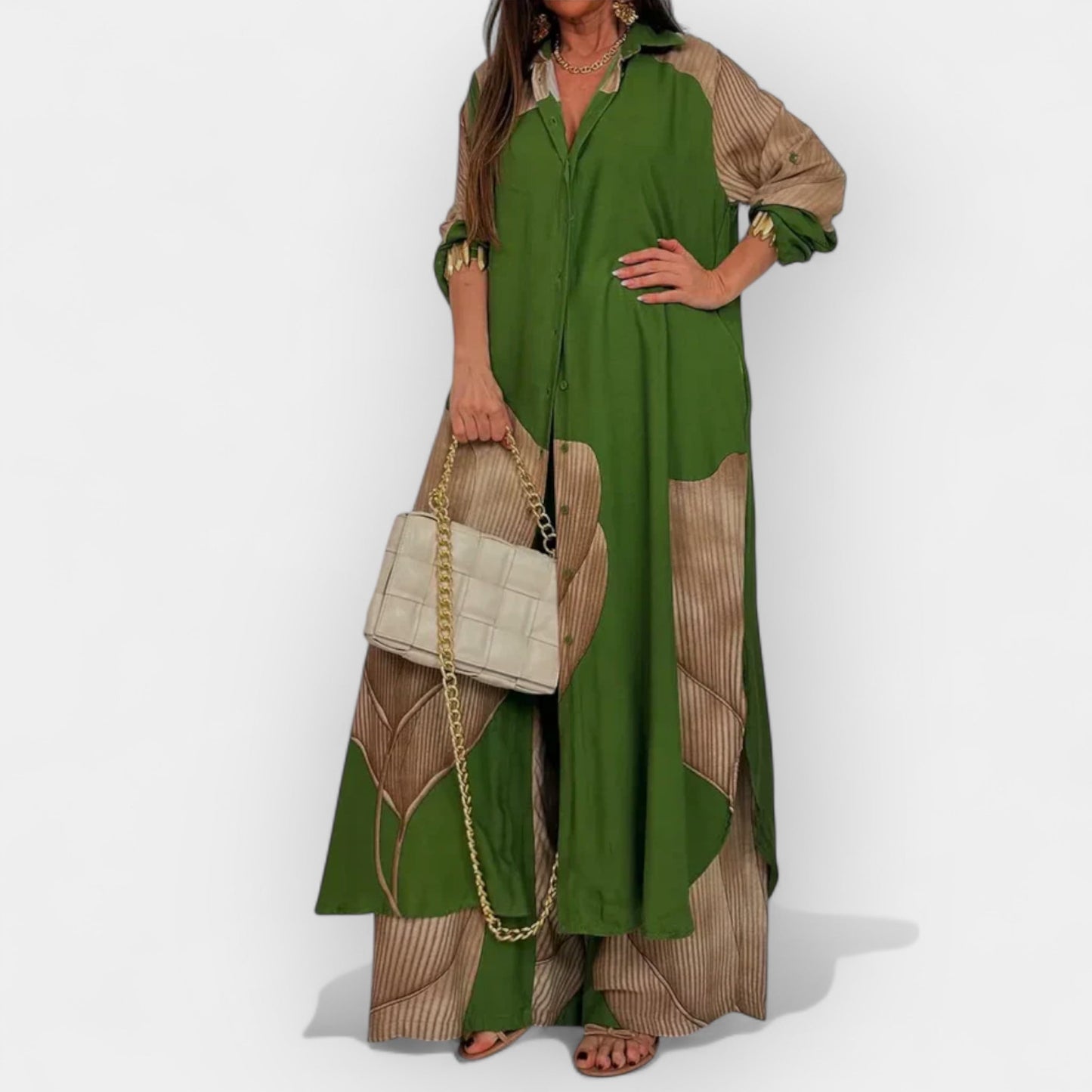 Conjunto de Mujer Satinado y Elegante