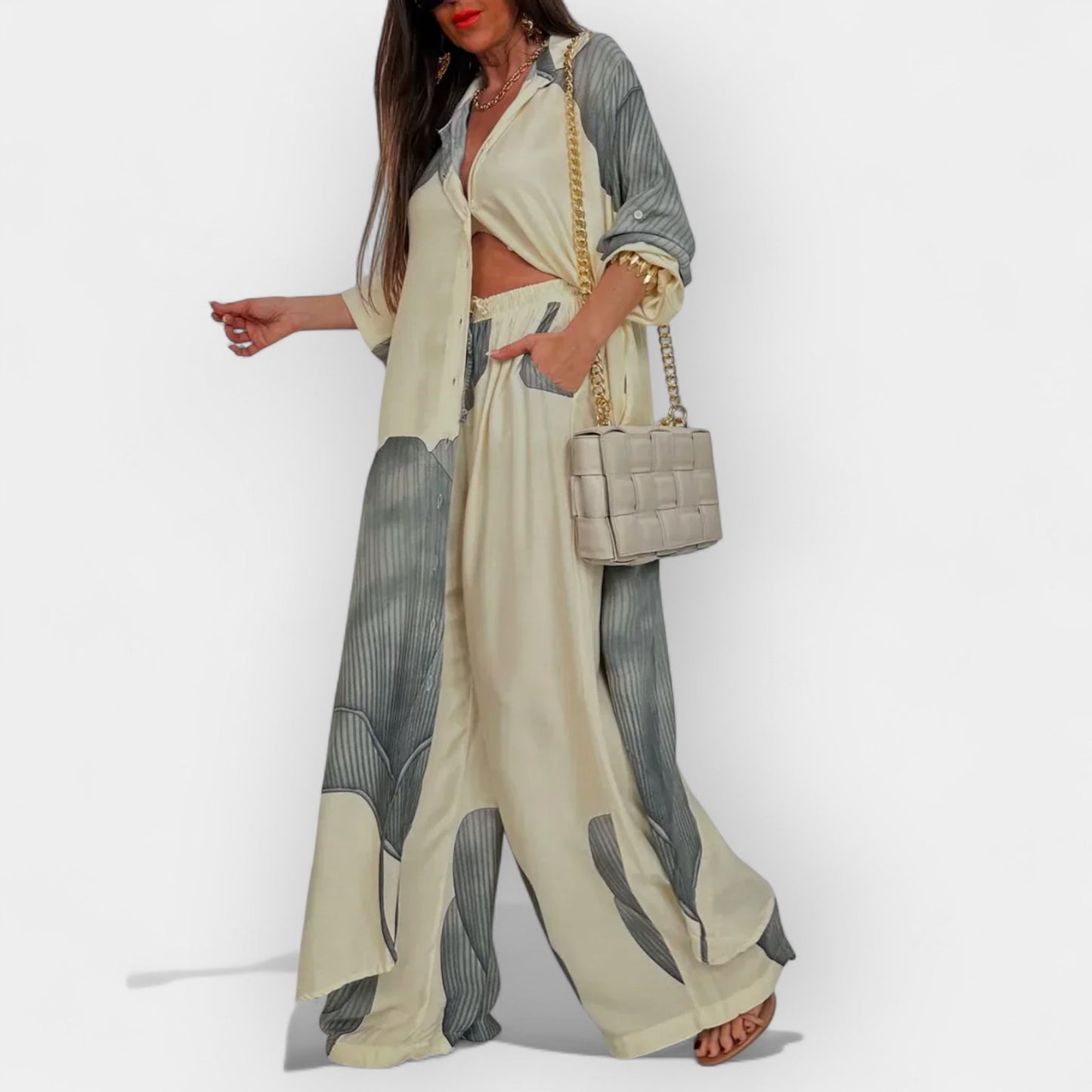 Conjunto de Mujer Satinado y Elegante