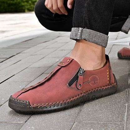 Calzado Artesanales Cuero Sin Cordones